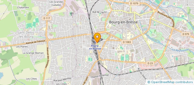 localisation de l'entreprise AVENIR IMMOBILIER  BOURG-EN-BRESSE