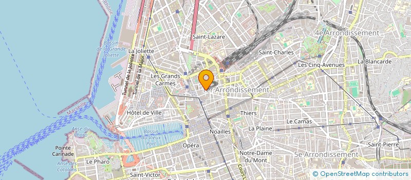 localisation de l'entreprise AVENIR IMMOBILIER à MARSEILLE