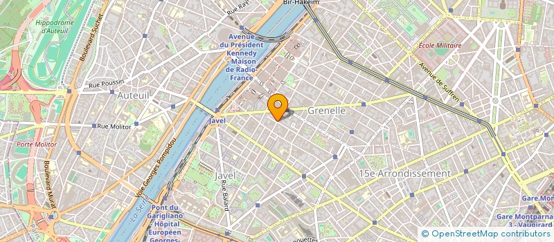 localisation de l'entreprise AVENIR IMMOBILIER  PARIS