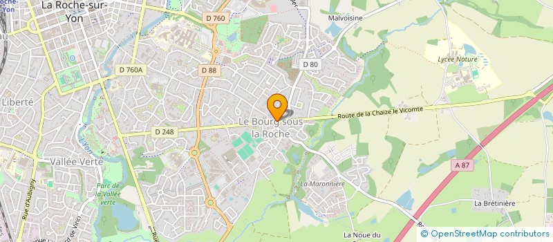 localisation de l'entreprise AVENIR IMMOBILIER à LA ROCHE-SUR-YON
