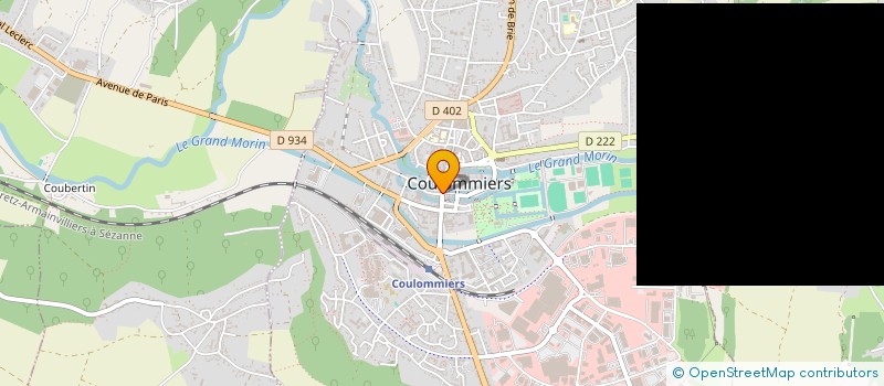 localisation de l'entreprise AVENIR IMMOBILIER à COULOMMIERS