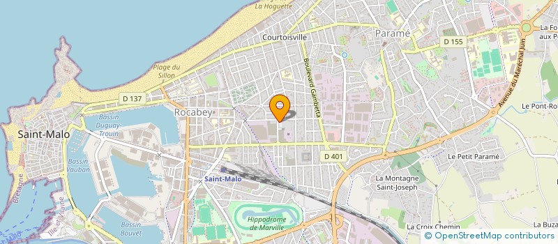 localisation de l'entreprise AVENIR INFO DU PAYS DE SAINT MALO  SAINT-MALO