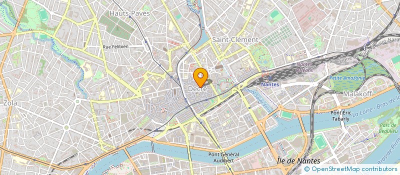 localisation de l'entreprise AVENIR INFORMAT COMMUNICAT DES CE à NANTES