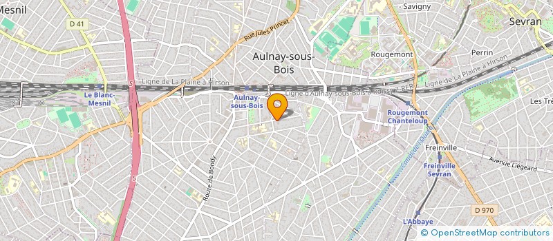 localisation de l'entreprise AVENIR INFORMATIQUE à AULNAY SOUS BOIS