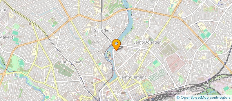 localisation de l'entreprise AVENIR INTERFACE à NANTES