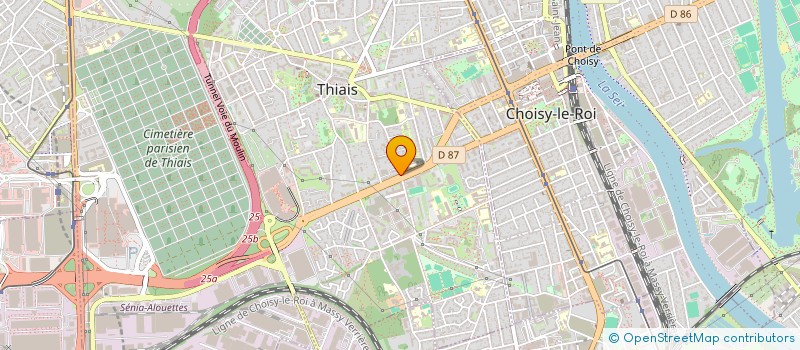 localisation de l'entreprise AVENIR INTERIM  THIAIS