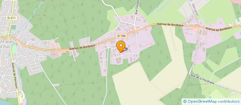 localisation de l'entreprise AVENIR ISOLATION GIRONDE à SAINT-JEAN-D'ILLAC