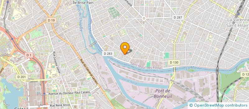 localisation de l'entreprise AVENIR IVRY à SAINT-MAUR-DES-FOSSES