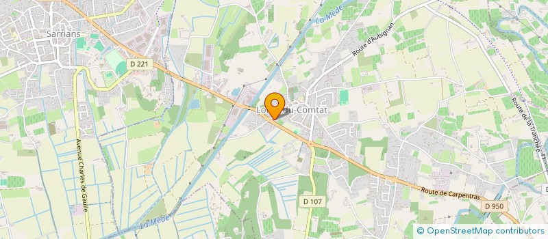 localisation de l'entreprise AVENIR JARDIN  LORIOL-DU-COMTAT