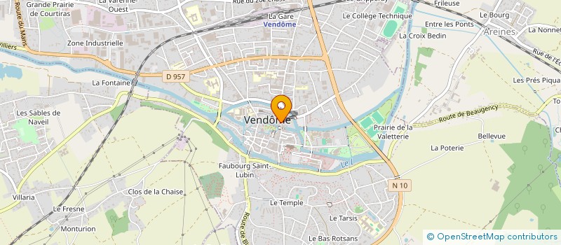 localisation de l'entreprise AVENIR JC41 à VENDOME