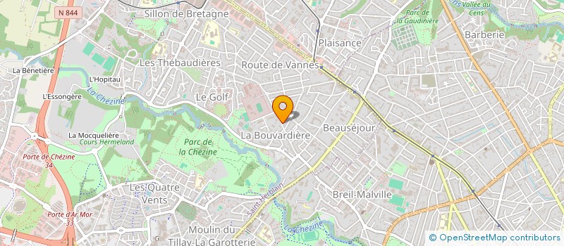 localisation de l'entreprise AVENIR JEUNES BETHLEEM à SAINT-HERBLAIN