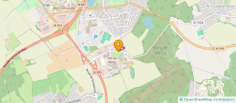 localisation de l'entreprise AVENIR LA  ARS LAQUENEXY