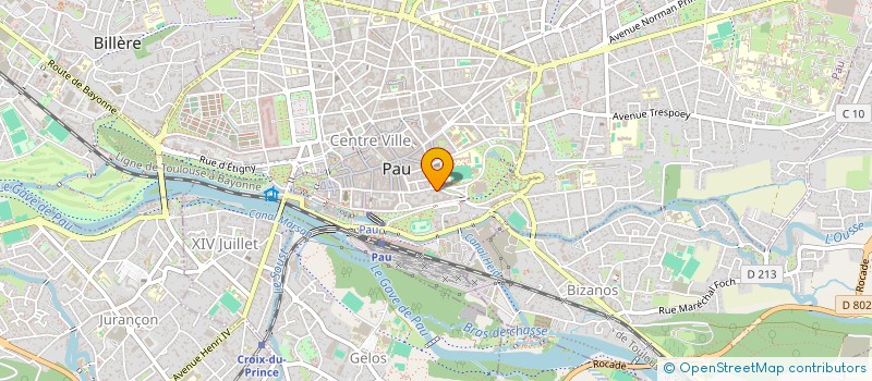 localisation de l'entreprise AVENIR LIBELLIA à PAU