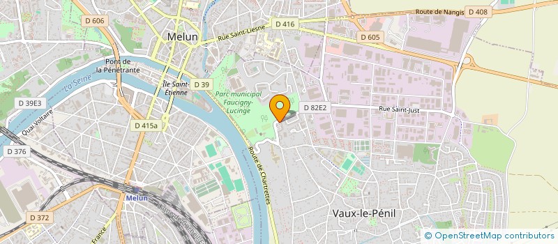 localisation de l'entreprise AVENIR-LIGUE DE L'ENSEIGNEMENT DE SEINE ET MARNE à VAUX-LE-PENIL