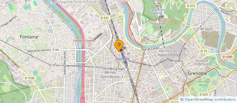 localisation de l'entreprise AVENIR LOCATION à GRENOBLE
