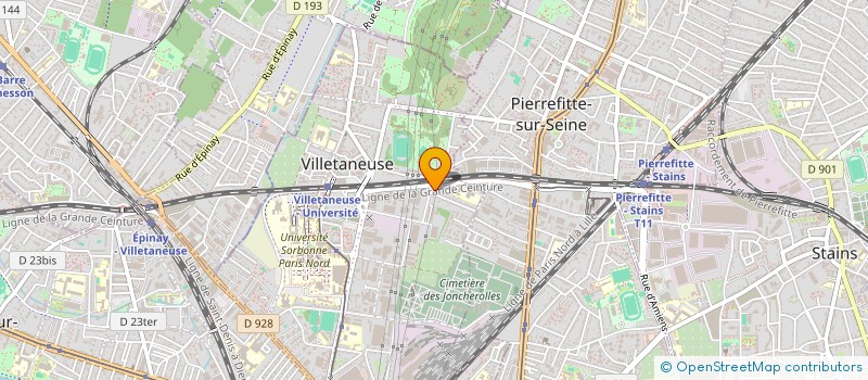 localisation de l'entreprise AVENIR LUCIE AUBRAC à VILLETANEUSE