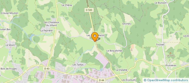 localisation de l'entreprise AVENIR MARECHALERIE FRANCAISE à SAINTE-SIGOLENE