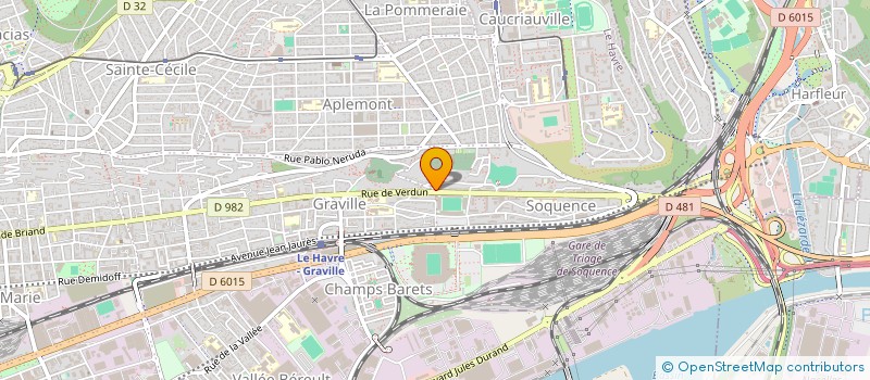 localisation de l'entreprise AVENIR MEDICAL à LE HAVRE