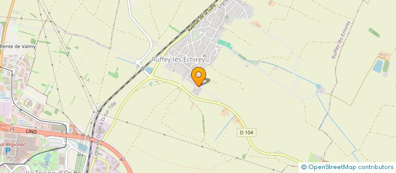 localisation de l'entreprise AVENIR MENUISERIE à RUFFEY-LES-ECHIREY