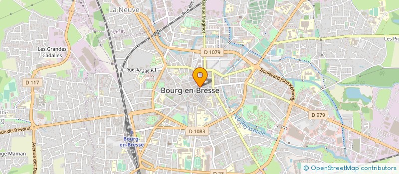 localisation de l'entreprise AVENIR MIRE  BOURG-EN-BRESSE