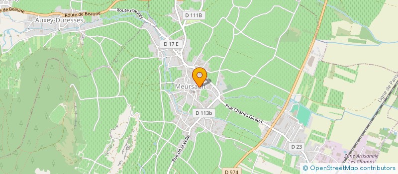 localisation de l'entreprise AVENIR MURISALTIEN  MEURSAULT