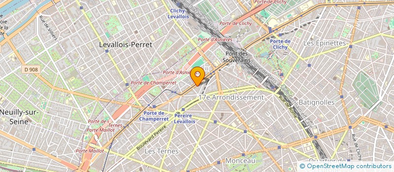 localisation de l'entreprise AVENIR MUTUEL DE PROFES ARCHITECTE DROIT  PARIS