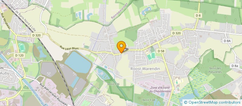 localisation de l'entreprise AVENIR NATURE ET APICULTURE  ROOST WARENDIN