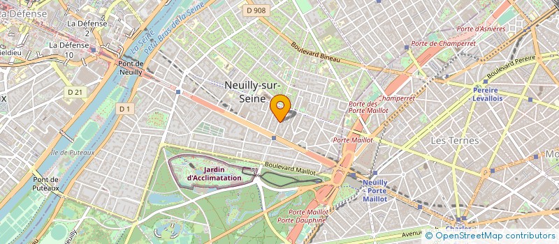 localisation de l'entreprise AVENIR NAVIGANT FORMATION à NEUILLY-SUR-SEINE