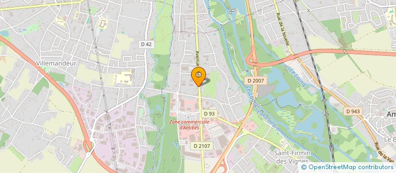 localisation de l'entreprise AVENIR NUMERIQUE à AMILLY
