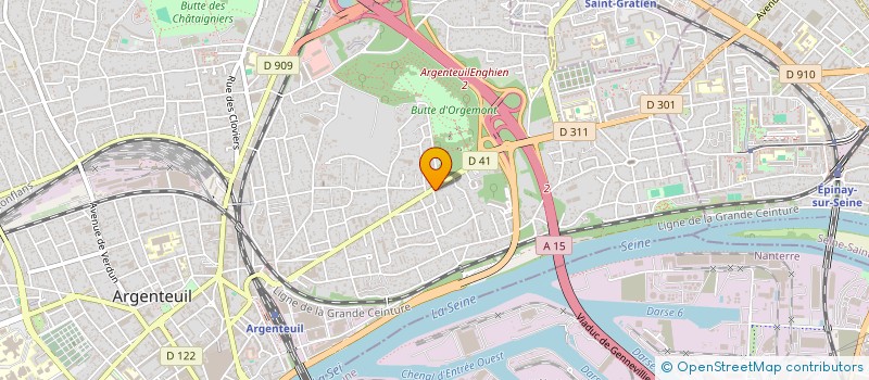 localisation de l'entreprise AVENIR O PRESENT à ARGENTEUIL