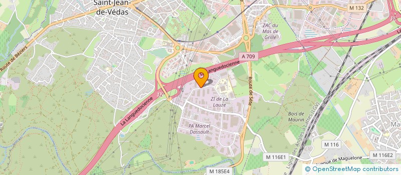 localisation de l'entreprise AVENIR O'THAU  SAINT-JEAN-DE-VEDAS