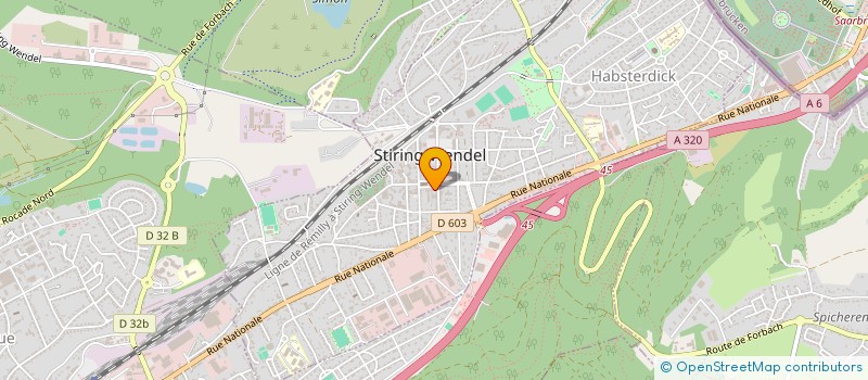 localisation de l'entreprise AVENIR OPTIC  STIRING-WENDEL