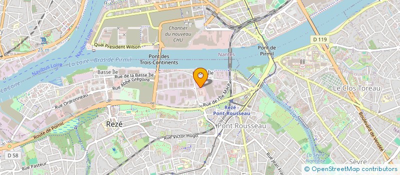localisation de l'entreprise AVENIR PARTICIPATIONS à REZE