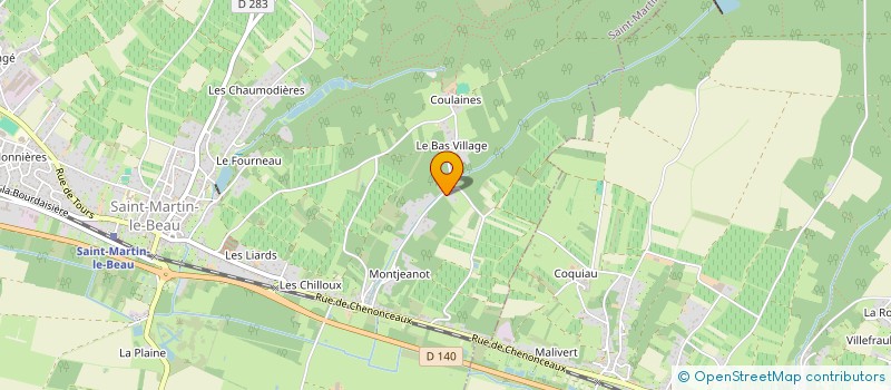 localisation de l'entreprise AVENIR PATRIMOINE  SAINT-MARTIN-LE-BEAU