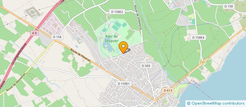 localisation de l'entreprise AVENIR PAYSAGE à MEZE