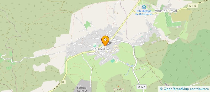 localisation de l'entreprise AVENIR PERFORMANCE BIOENERGIE  VIOLS-LE-FORT
