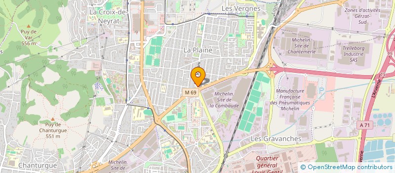 localisation de l'entreprise AVENIR PLUS à CLERMONT-FERRAND