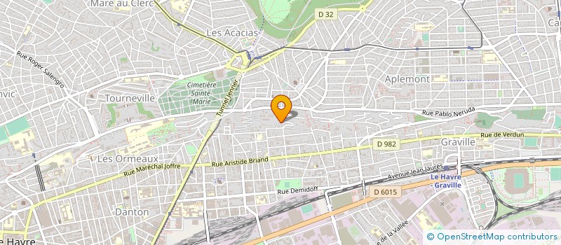 localisation de l'entreprise AVENIR PLUS  LE HAVRE