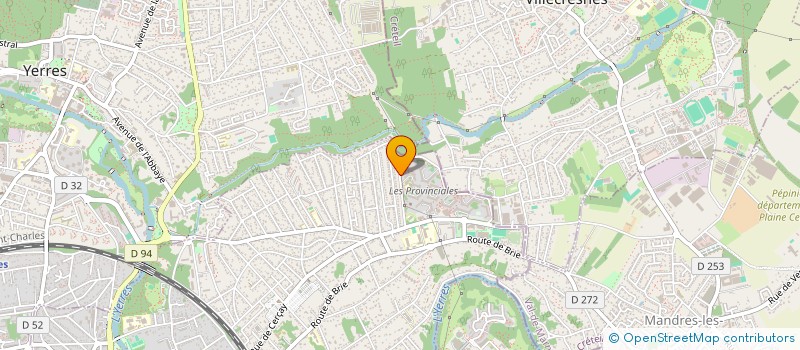 localisation de l'entreprise AVENIR PLUS  BRUNOY