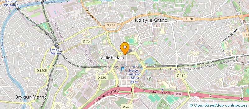 localisation de l'entreprise AVENIR PLUS NOISY (AVENIR + NOISY)  NOISY-LE-GRAND