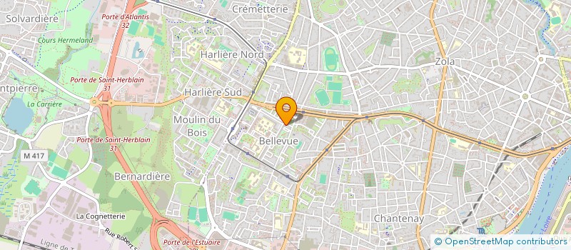 localisation de l'entreprise AVENIR POUR DES FILLES DU BURKINA (AFIB) à NANTES