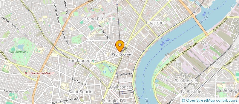 localisation de l'entreprise AVENIR PRESTIGE à BORDEAUX