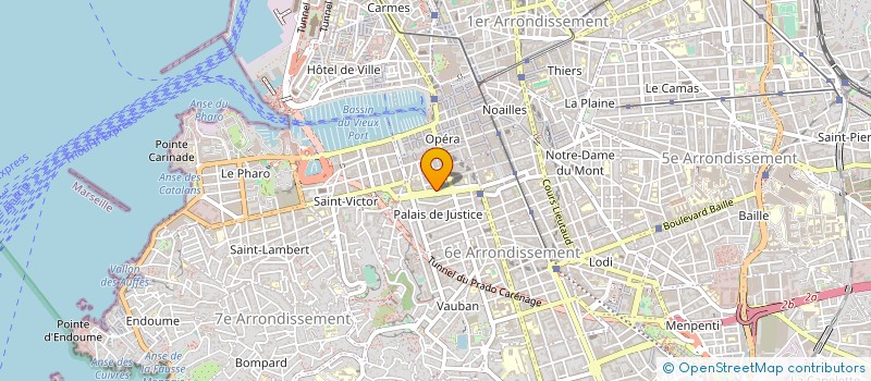 localisation de l'entreprise AVENIR PREVOYANCE à MARSEILLE