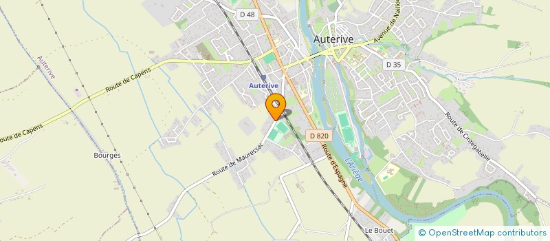 localisation de l'entreprise AVENIR-PRO  AUTERIVE