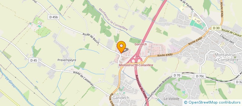 localisation de l'entreprise AVENIR PRO BEAUTY  GARIDECH