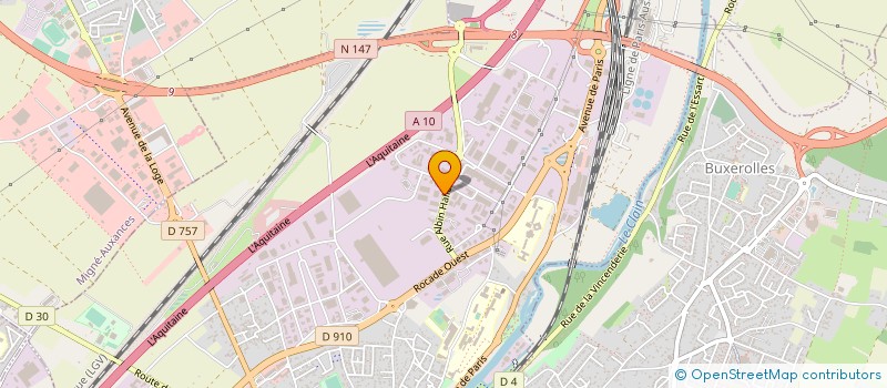 localisation de l'entreprise AVENIR PROFESSIONNEL à POITIERS