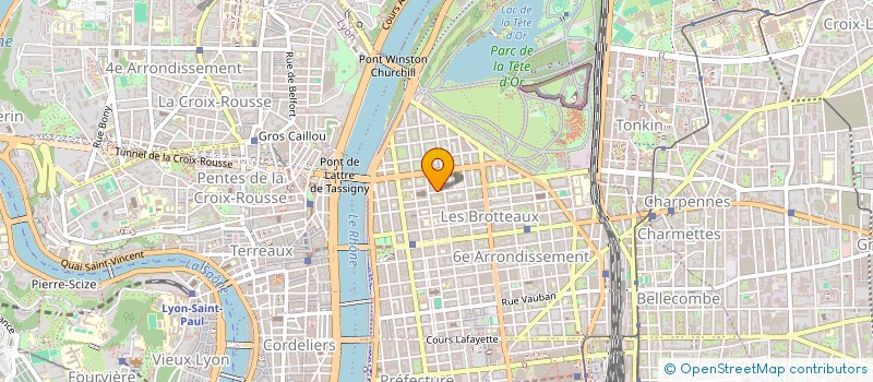 localisation de l'entreprise AVENIR PROJET CONSEIL à LYON