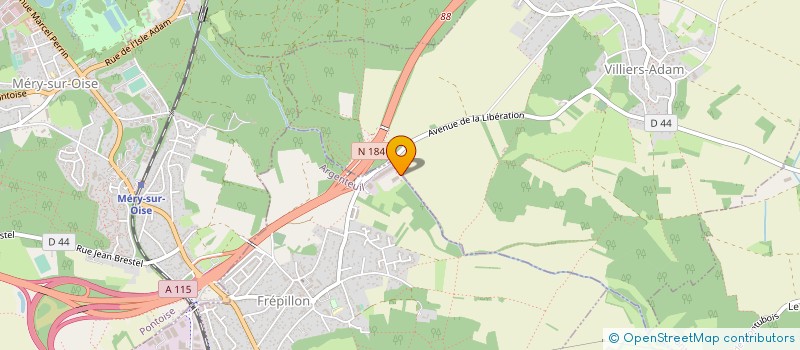 localisation de l'entreprise AVENIR PROJETS HABITAT à PERSAN