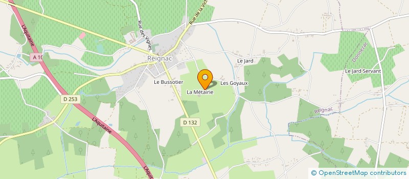 localisation de l'entreprise AVENIR REIGNACAIS à REIGNAC