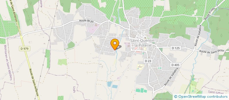 localisation de l'entreprise AVENIR RENOVATION à SAINT-QUENTIN-LA-POTERIE